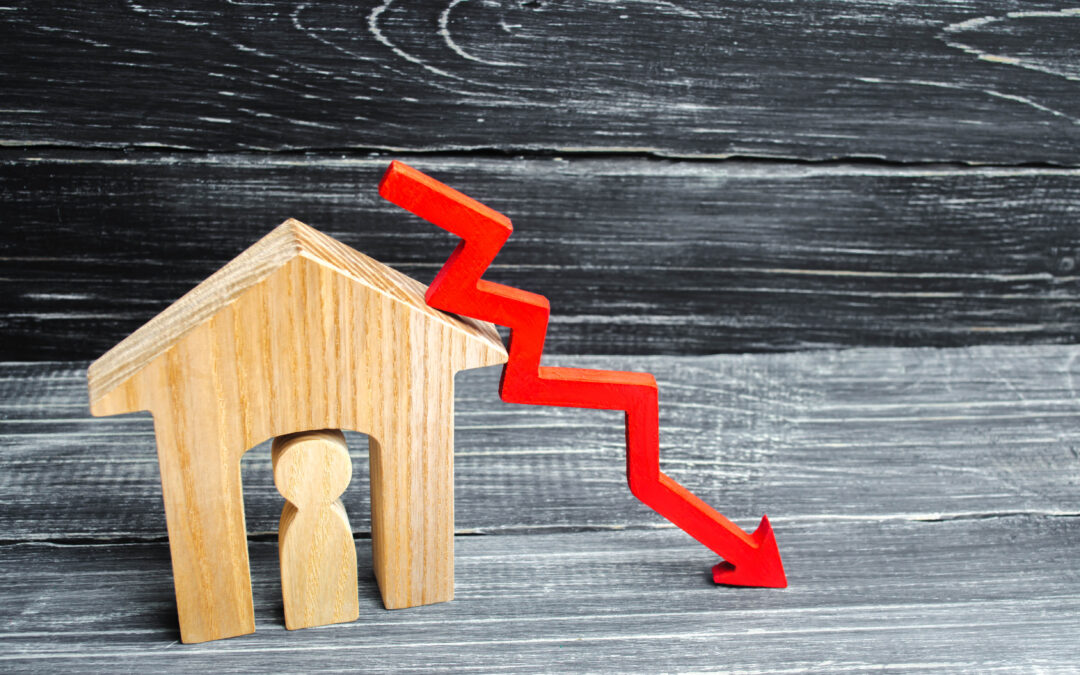 紐西蘭的房屋價值出現兩位數百分比的下降